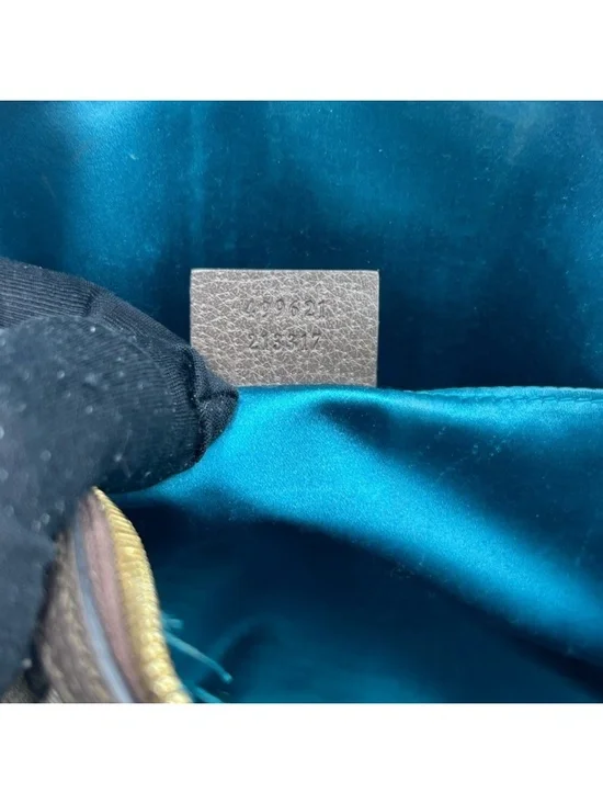 Women’s Gucci GG supreme OPHEDIA small shoulder bag made in Italy - Picture 11 of 11